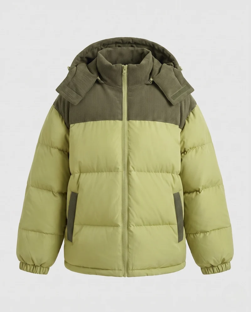Damen Komfortable Steppjacke Nord Taschen