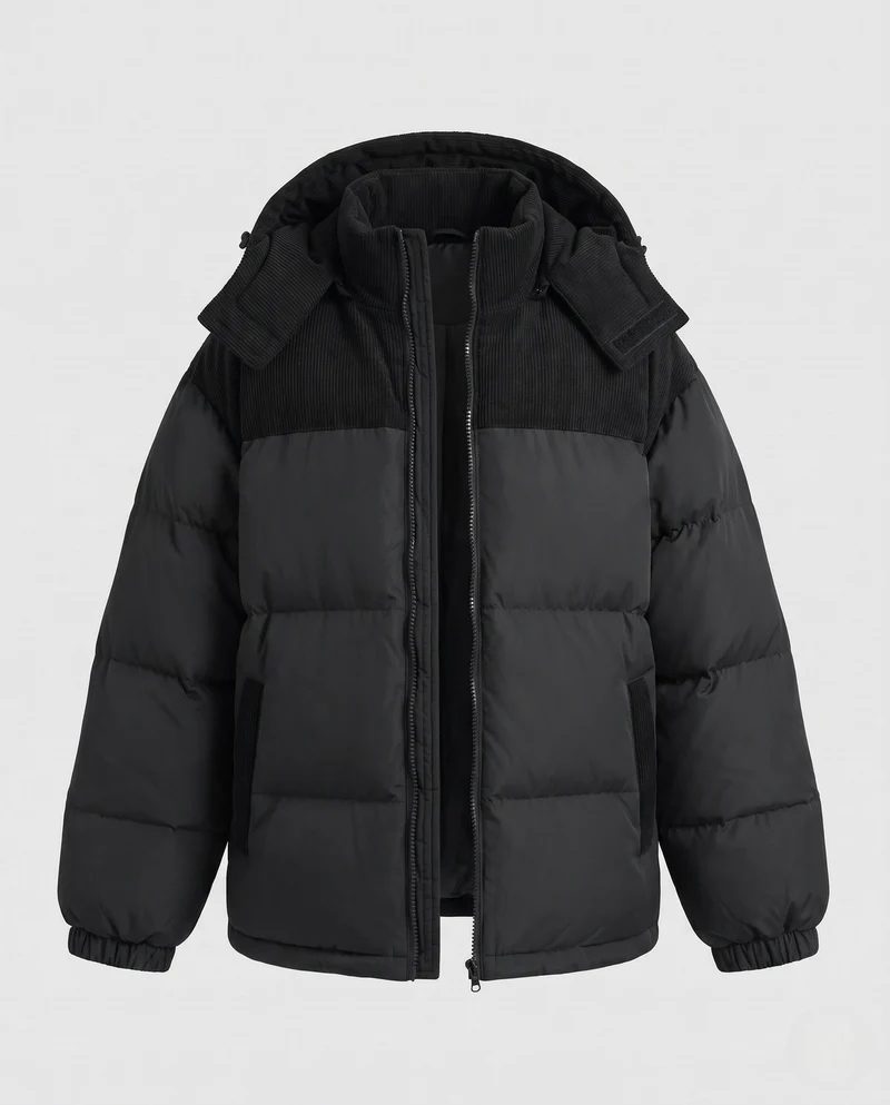 Damen Komfortable Steppjacke Nord Taschen