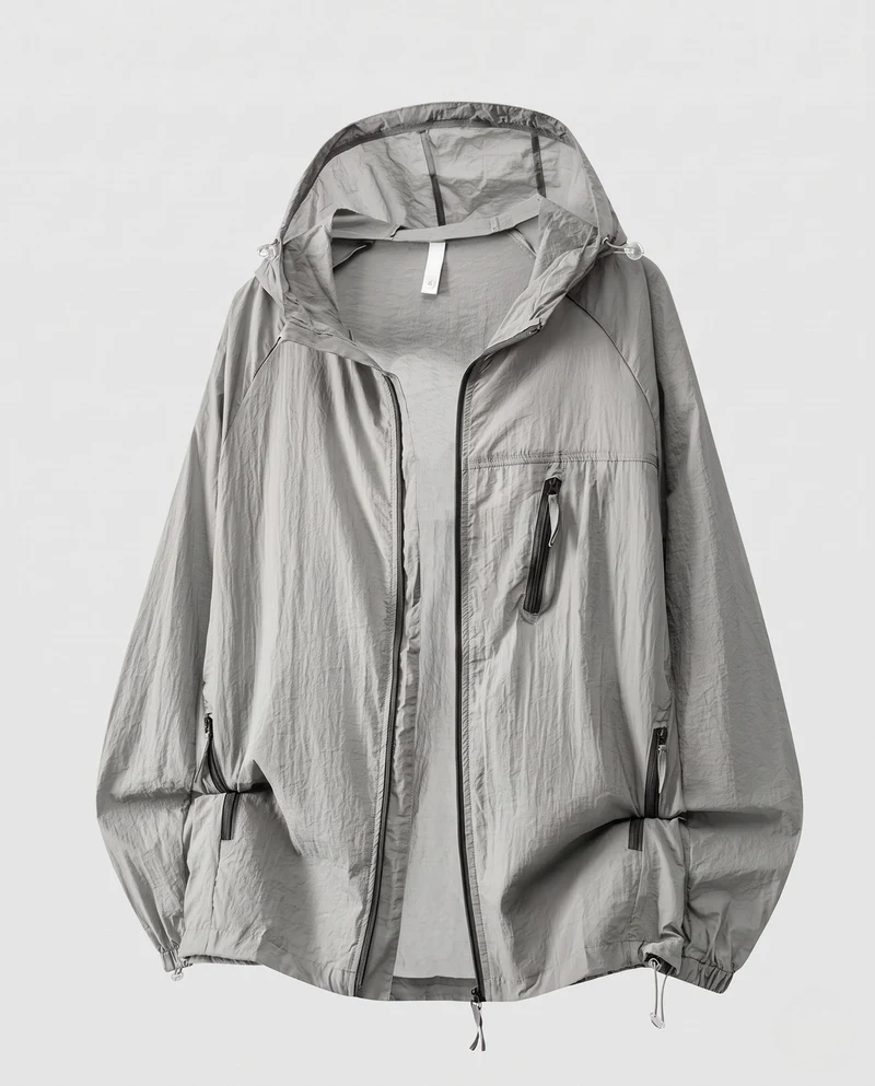 Damen Leichte Funktionsjacke Nord Taschen