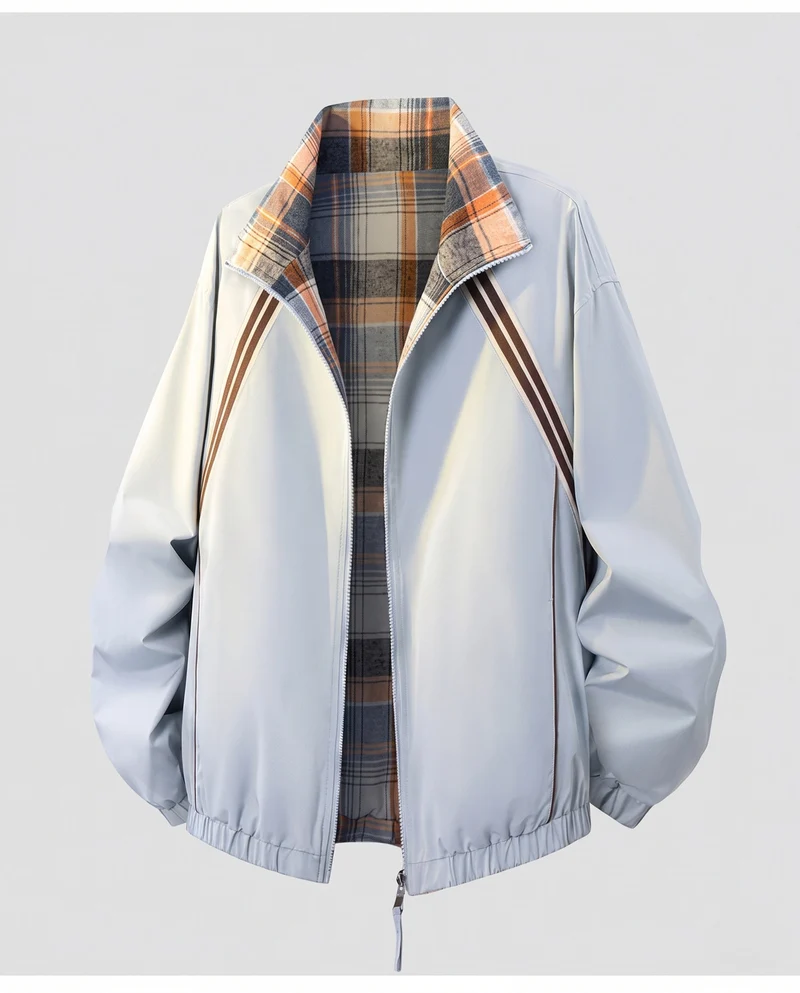 Herren Bequeme Wendejacke Nord Taschen