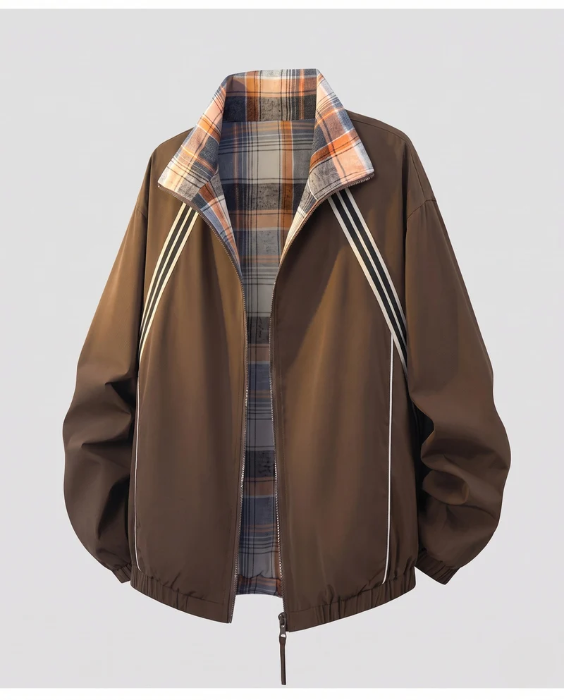 Herren Bequeme Wendejacke Nord Taschen