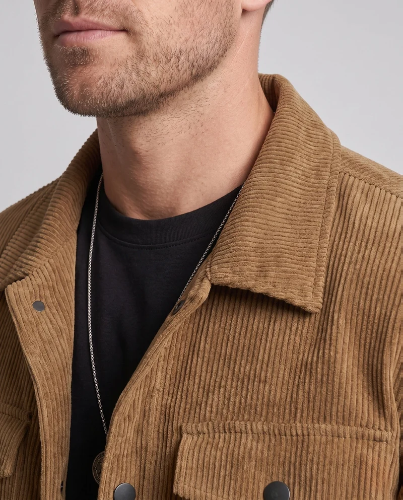 Herren Cordjacke Nord Taschen