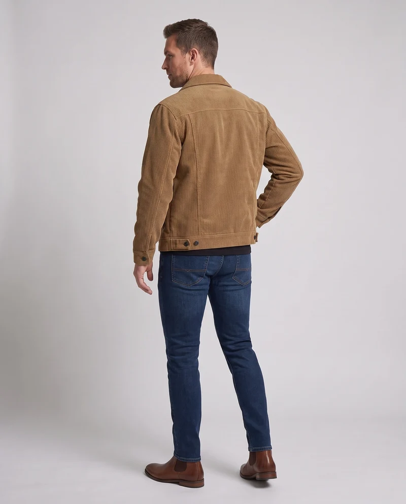 Herren Cordjacke Nord Taschen