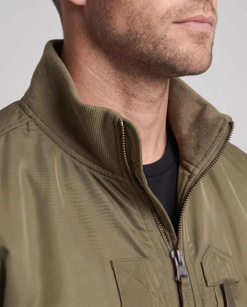 Herren Modische Pilotjacke mit Taschen Nord Taschen