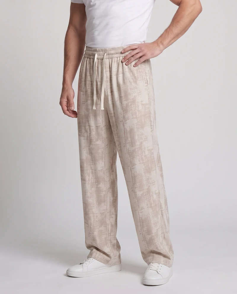 Herren Lässige Pluderhose mit elastischem Bund Nord Taschen