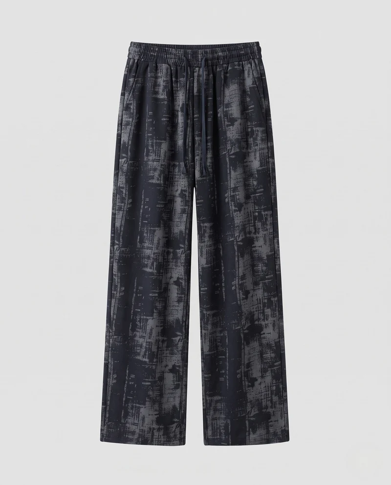 Herren Lässige Pluderhose mit elastischem Bund Nord Taschen
