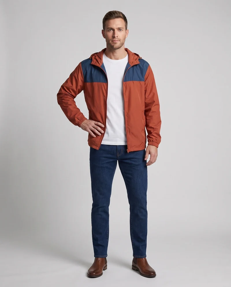 Herren Leichte Outdoor-Jacke Nord Taschen