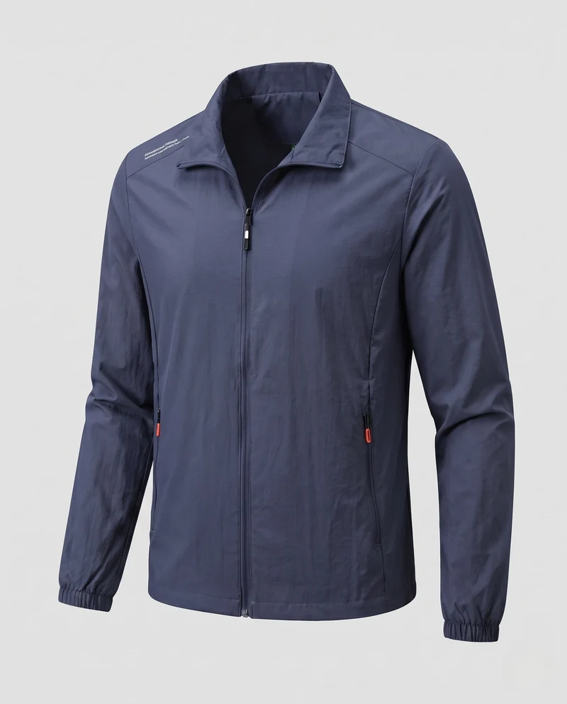 Herren Leichte Sommerjacke mit sportlichem Schnitt Nord Taschen