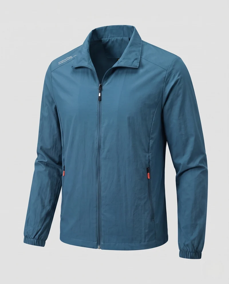 Herren Leichte Sommerjacke mit sportlichem Schnitt Nord Taschen