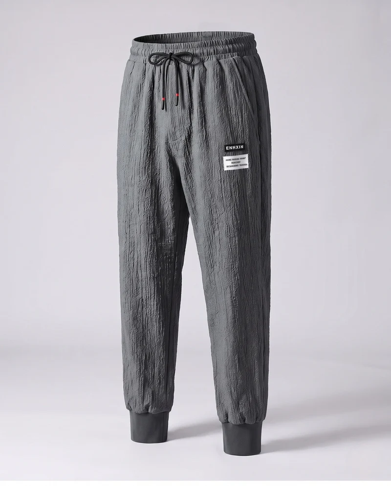 Herren Casual Lounge-Hosen mit elastischem Bund Nord Taschen