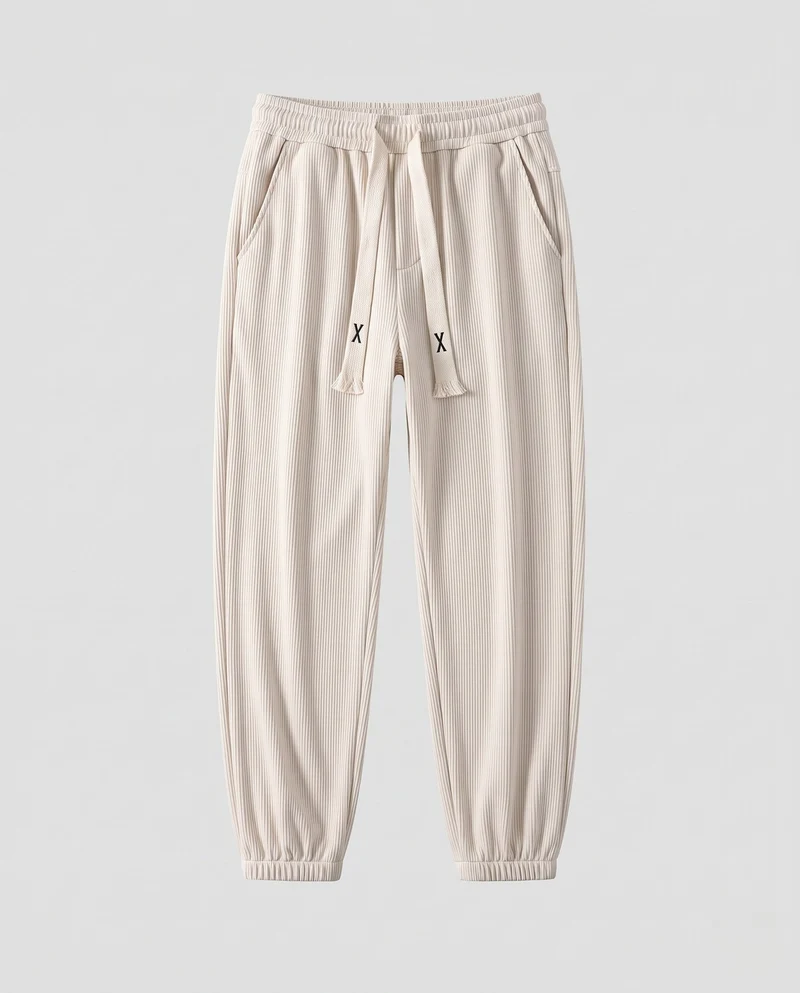 Herren Freizeit Jogginghose mit elastischem Bund und Kordelzug Nord Taschen