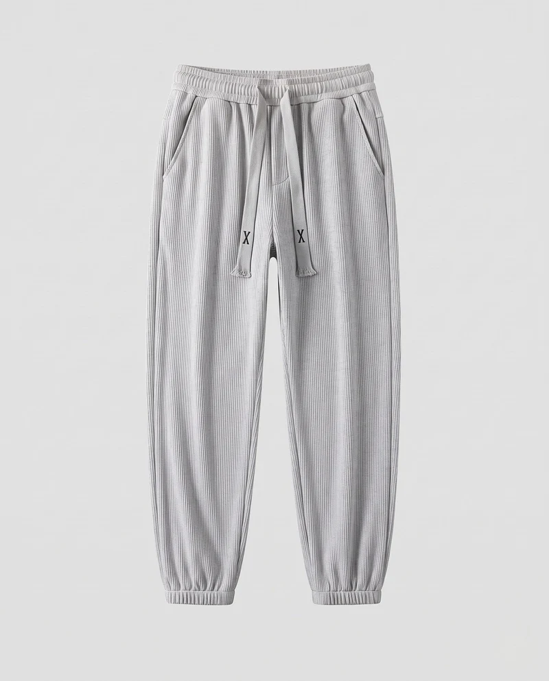 Herren Freizeit Jogginghose mit elastischem Bund und Kordelzug Nord Taschen