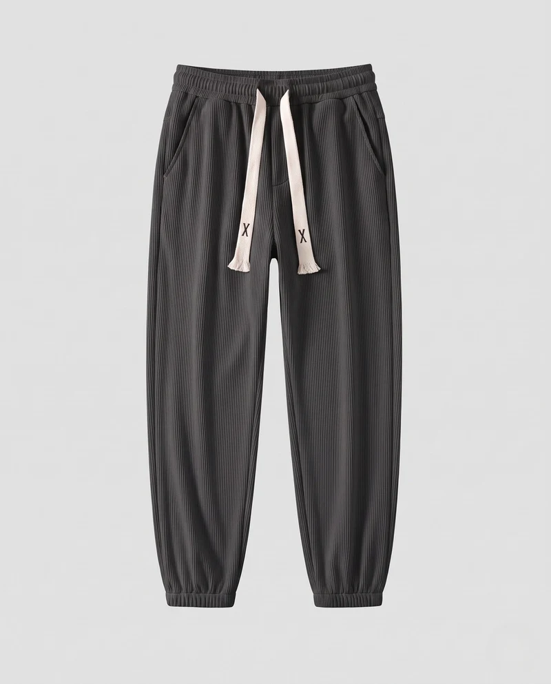 Herren Freizeit Jogginghose mit elastischem Bund und Kordelzug Nord Taschen