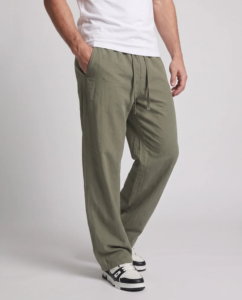 Herren Freizeit Locker-Passform Hose Nord Taschen