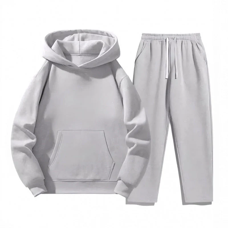 Damen Sweatanzug mit gemütlichem Hoodie und praktischer Jogginghose
