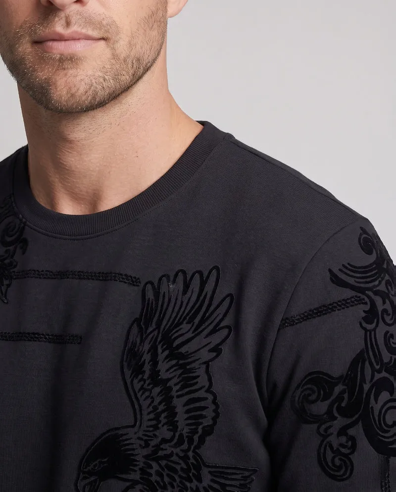Herrenmode Sweatshirt Nord Taschen