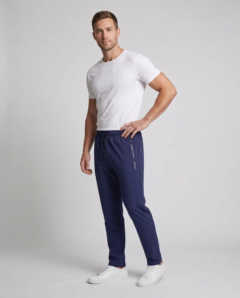 Herren Sport Jogginghose mit praktischem Reißverschluss Nord Taschen