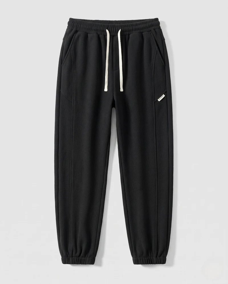 Herren Sportliche Slim-Fit Jogginghose Nord Taschen