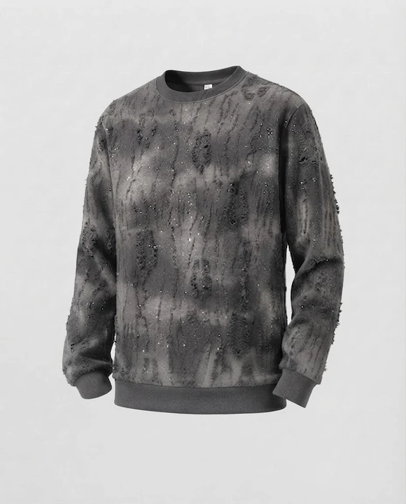 Herren Sportliches Sweatshirt Nord Taschen