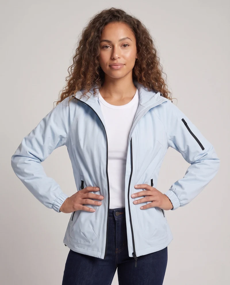 Damen Sportliche Outdoor-Jacke Nord Taschen