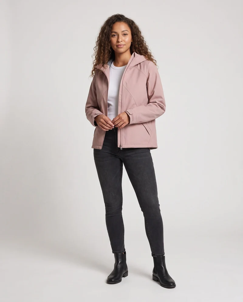 Damen technische Funktionsjacke Nord Taschen