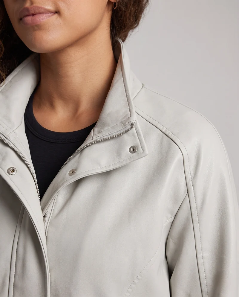 Damen Technische Übergangsjacke mit hohem Kragen Nord Taschen