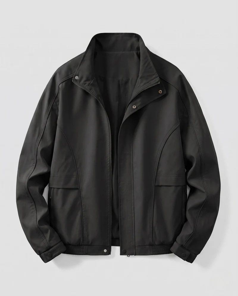 Damen Technische Übergangsjacke mit hohem Kragen Nord Taschen