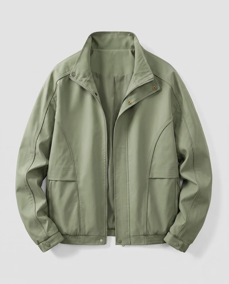 Damen Technische Übergangsjacke mit hohem Kragen Nord Taschen