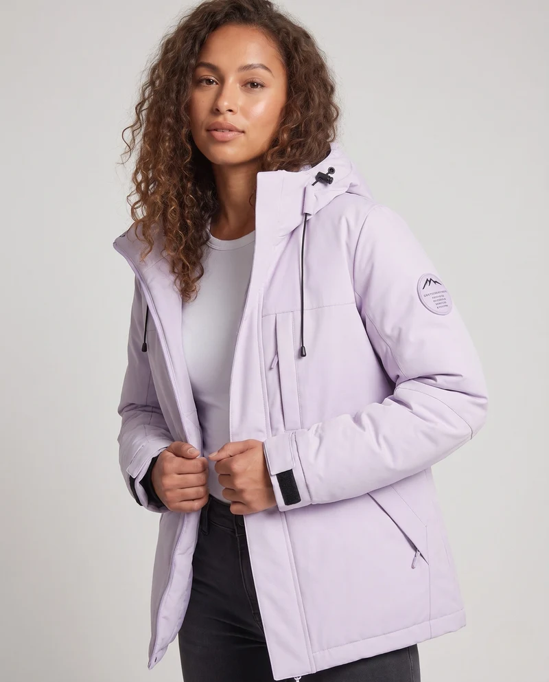 Damen Technische Winterjacke Nord Taschen