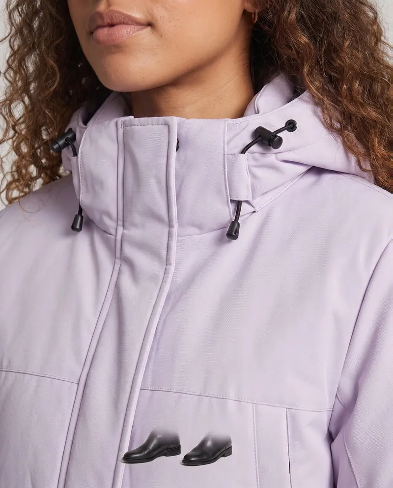 Damen Technische Winterjacke Nord Taschen
