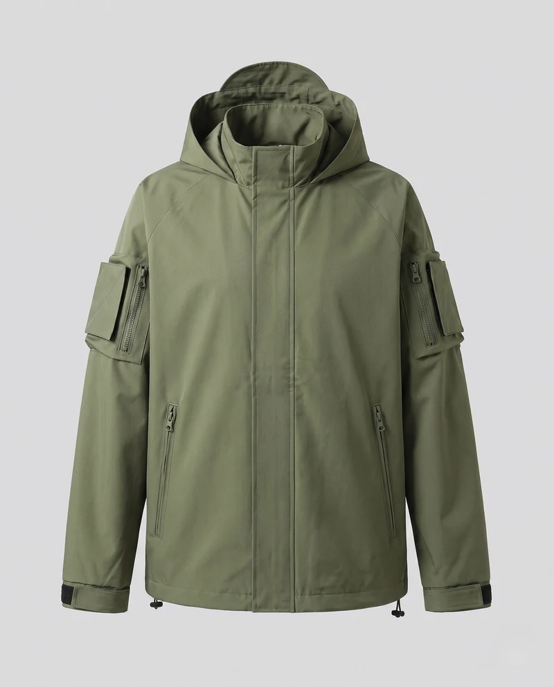 Damen Urbaner Utility Parka Nord Taschen