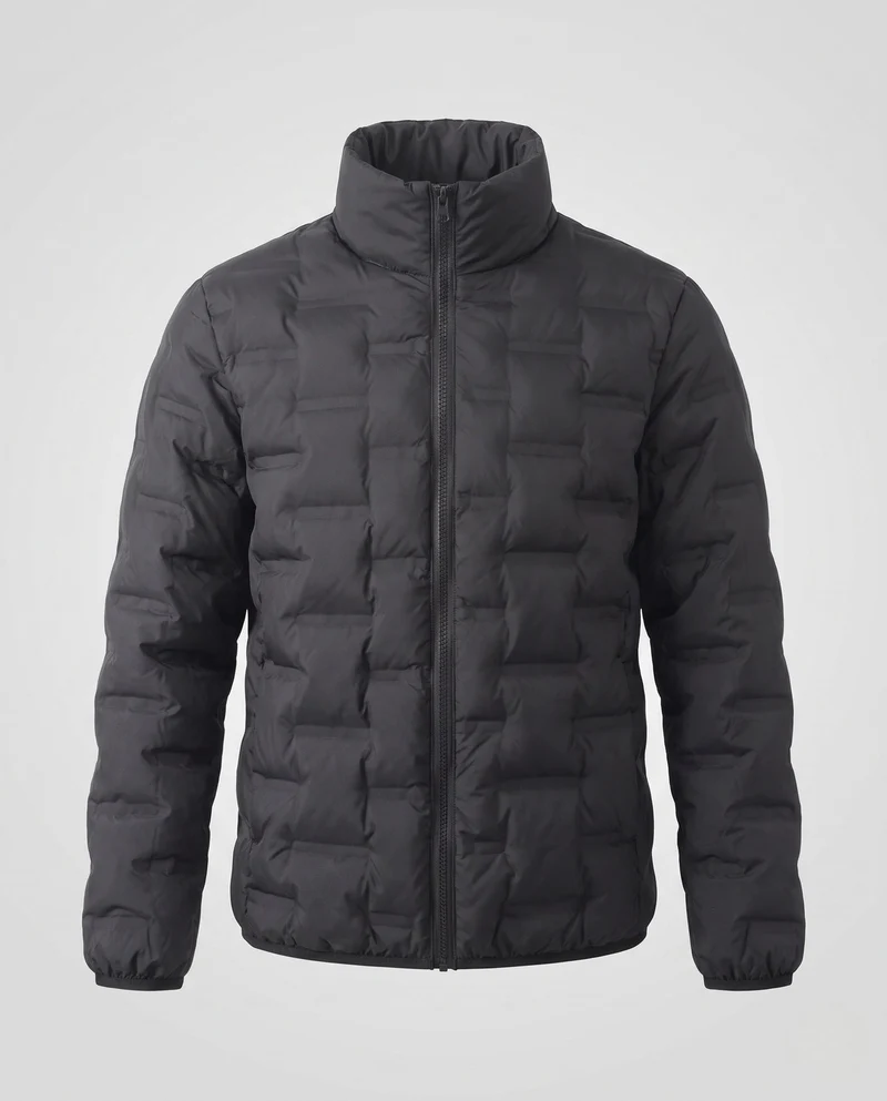 Herren Elegante und warme Steppjacke Nord Taschen
