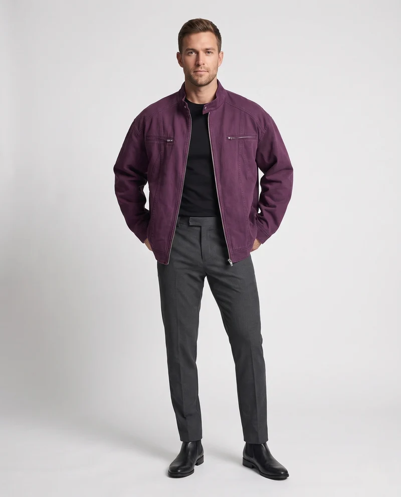Herren Freizeit Jacke Nord Taschen