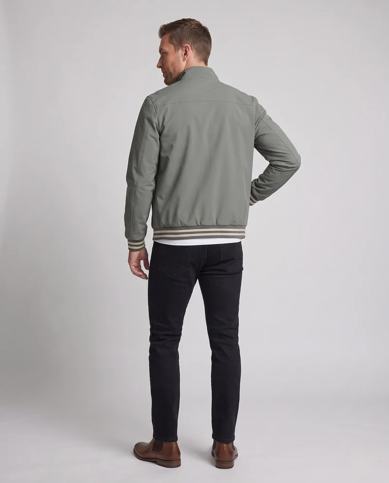 Herren Moderner Freizeit-Streetwear Blouson Nord Taschen