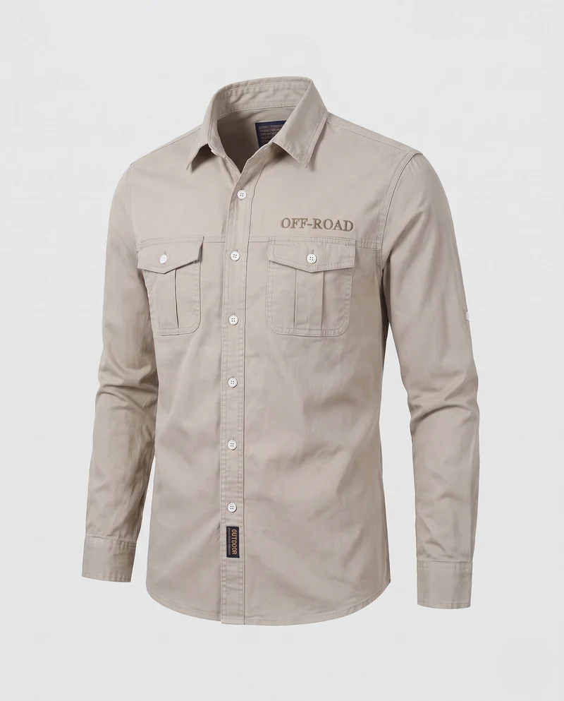 Herren Modische Arbeitsjacke Nord Taschen