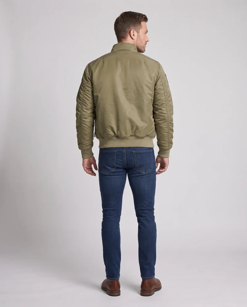 Herren Modische Bomberjacke Nord Taschen