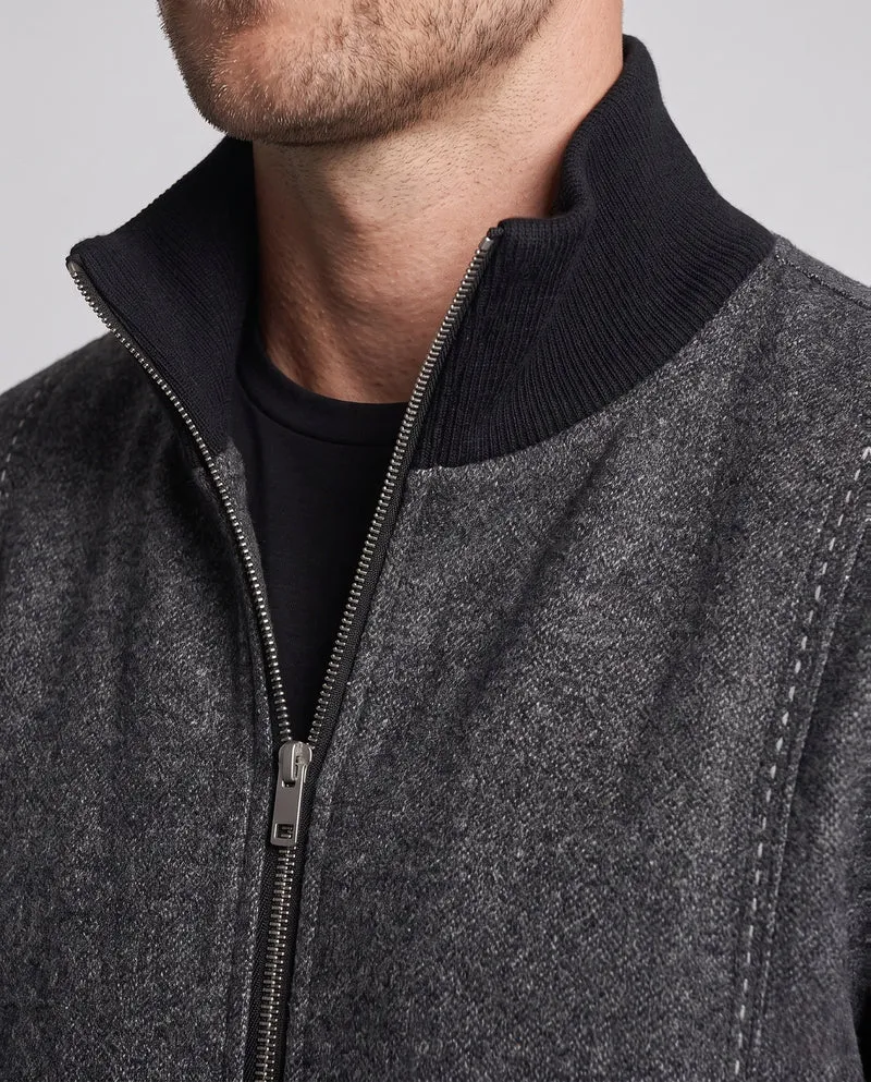 Herren Modische Bomberjacke im sportlichen Design Nord Taschen