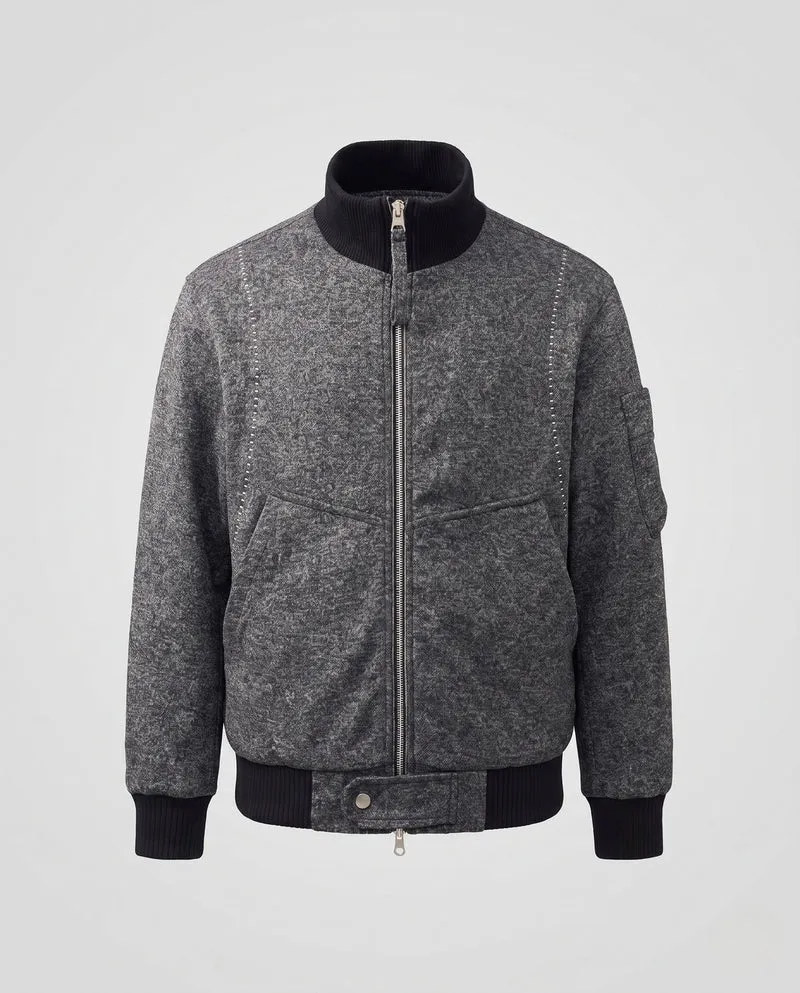 Herren Modische Bomberjacke im sportlichen Design Nord Taschen