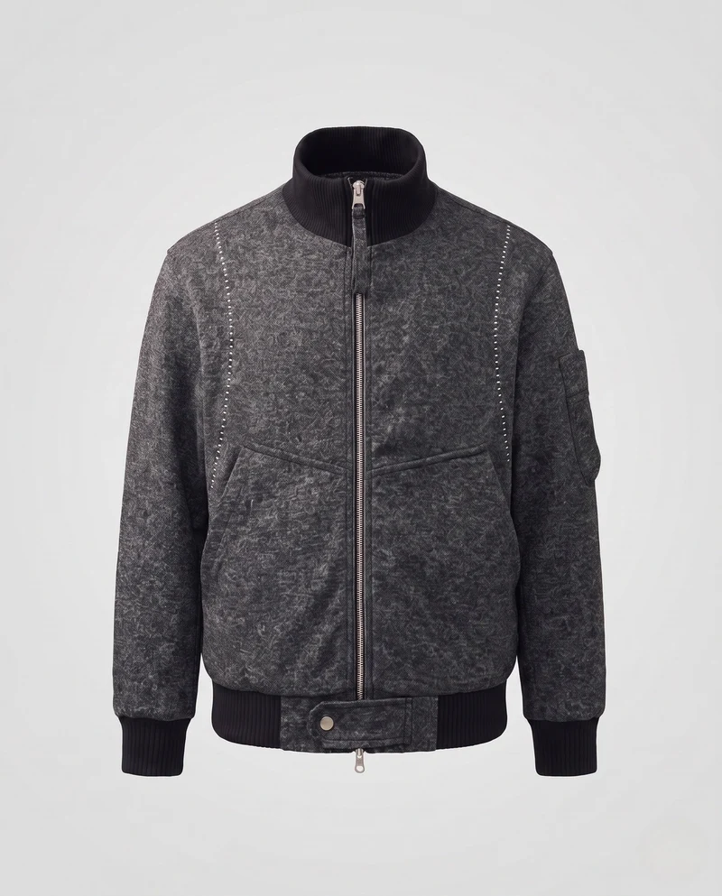 Herren Modische Bomberjacke im sportlichen Design Nord Taschen