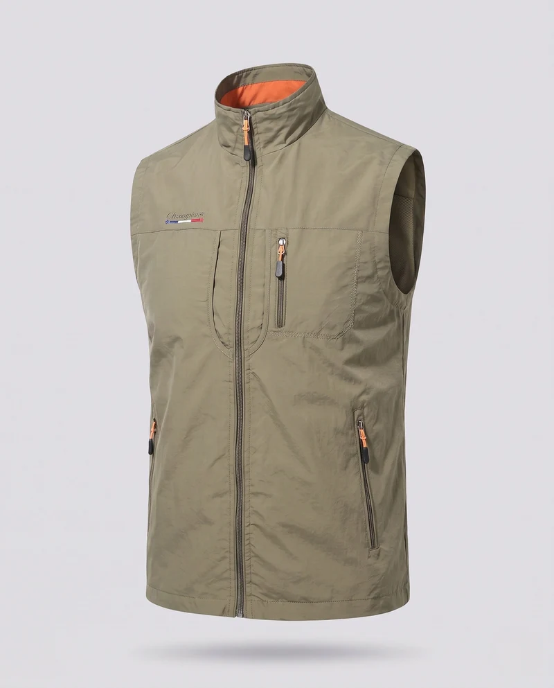 Herren Multifunktionale Outdoor-Weste Nord Taschen