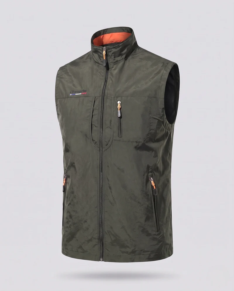 Herren Multifunktionale Outdoor-Weste Nord Taschen