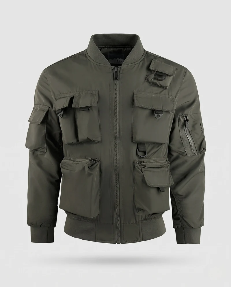 Herren Multifunktionale Tactical-Jacke Nord Taschen