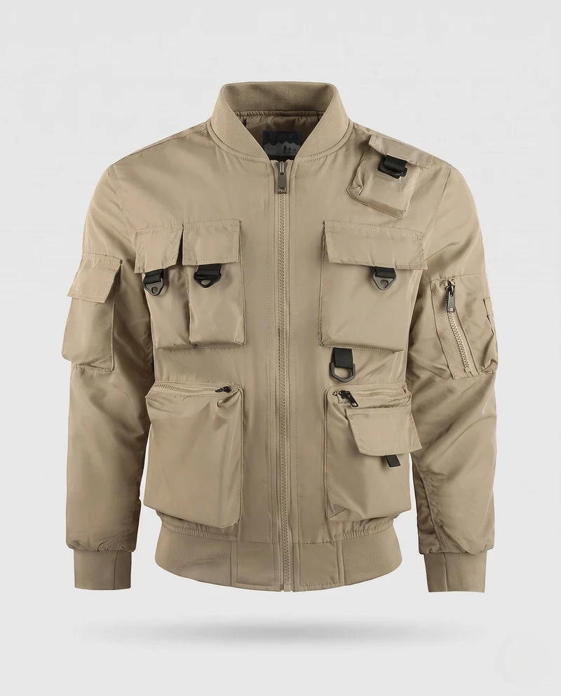 Herren Multifunktionale Tactical-Jacke Nord Taschen