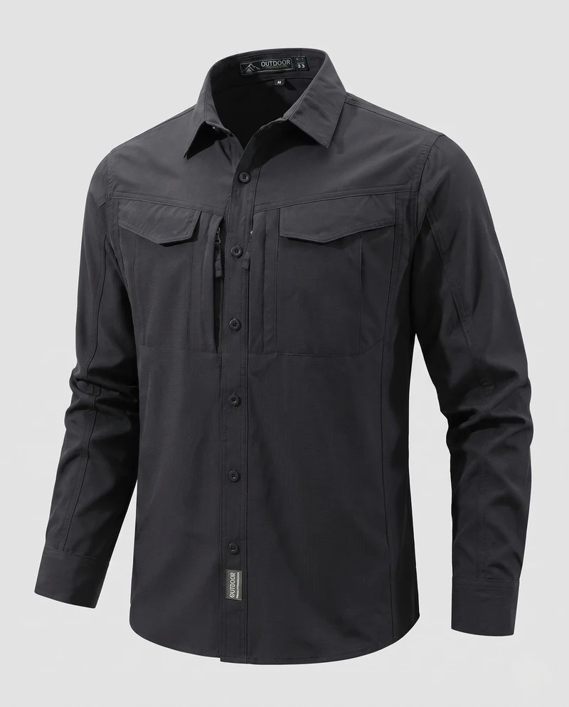 Herren Outdoor Hemd Nord Taschen