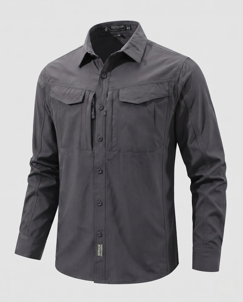 Herren Outdoor Hemd Nord Taschen