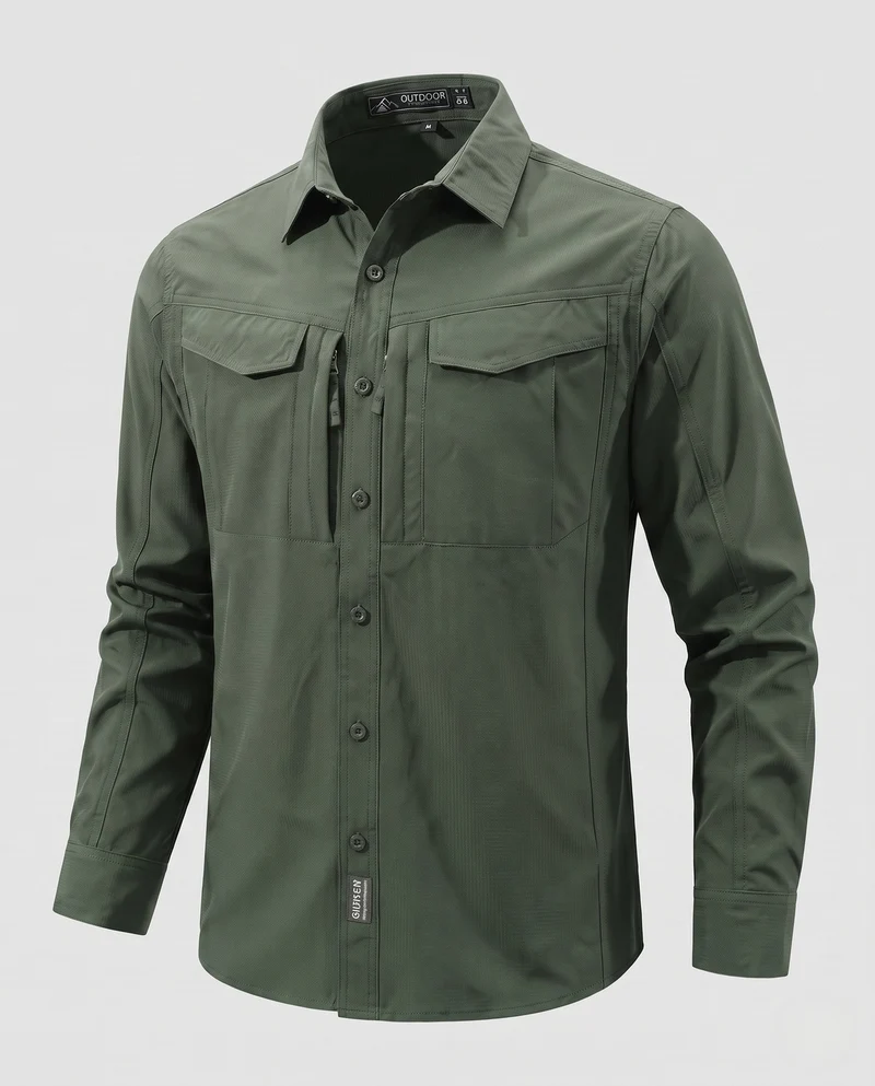 Herren Outdoor Hemd Nord Taschen