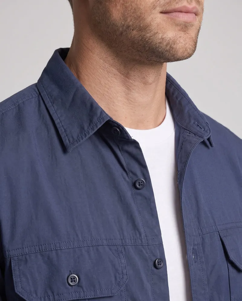 Herren Outdoor Kurzarmhemd mit praktischen Taschen Nord Taschen