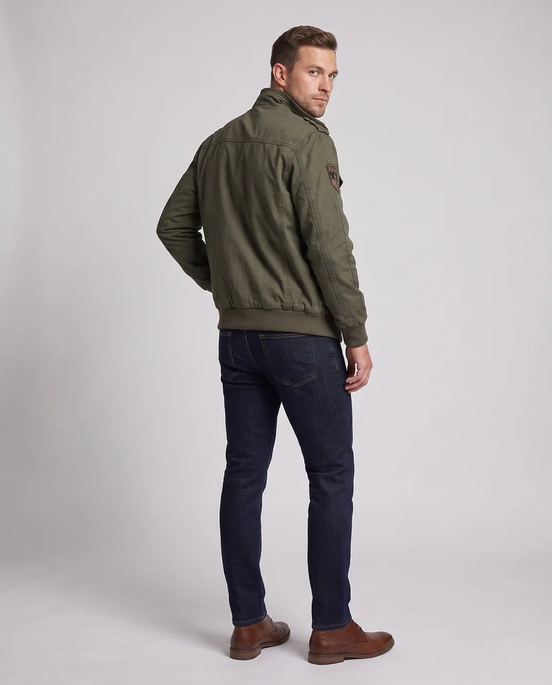 Herren Robuste Feldjacke mit mehreren Taschen Nord Taschen