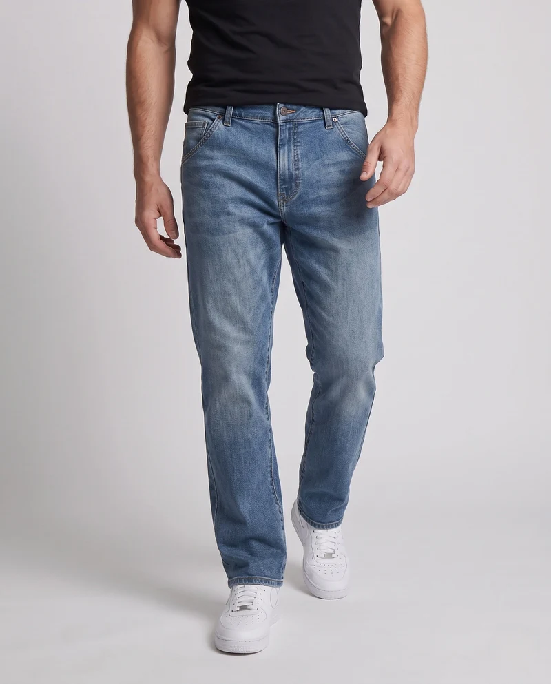 Herren Casual Baggy Jeans Nord Taschen