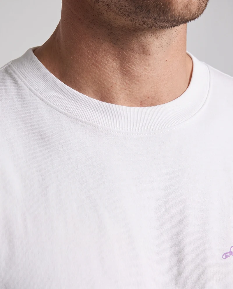 Herren Freizeit Langarm-T-Shirt mit Grafikdruck Nord Taschen